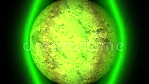 脉动的绿色阳光视频的预览图