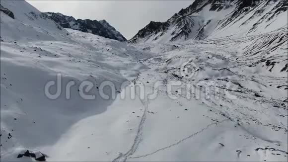 山雪谷景视频的预览图