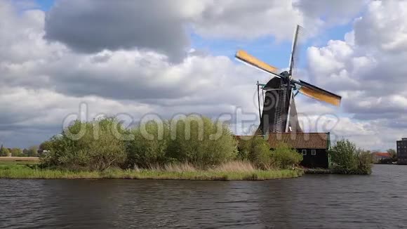 扎恩斯尚斯的风车荷兰视频的预览图