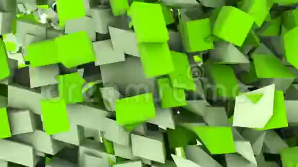 飞立方体动画背景视频的预览图