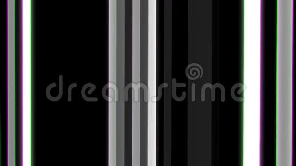 白色数字霓虹灯线VJ循环背景视频的预览图