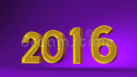 猴子库米德和2016年紫色背景视频的预览图