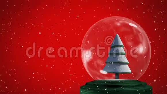 圣诞雪球视频的预览图
