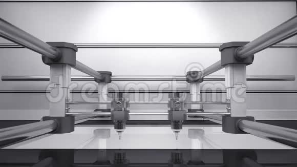 3D打印机制作欧元标志3D扫描仪视频的预览图