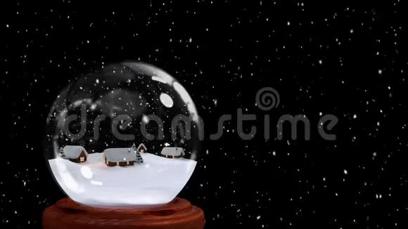 圣诞雪球视频的预览图
