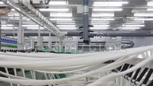 纺织厂生产螺纹视频的预览图