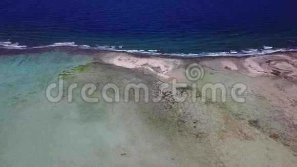 博内尔岛加勒比海风湖视频的预览图