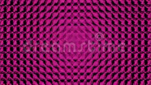 粉色和紫色的几何背景无缝环视频的预览图
