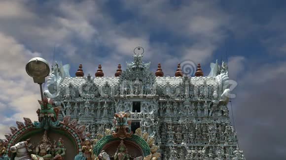 Suchindram寺南印度泰米尔纳德邦Kanniyakumari视频的预览图