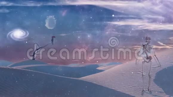 超真实的白色沙漠视频的预览图