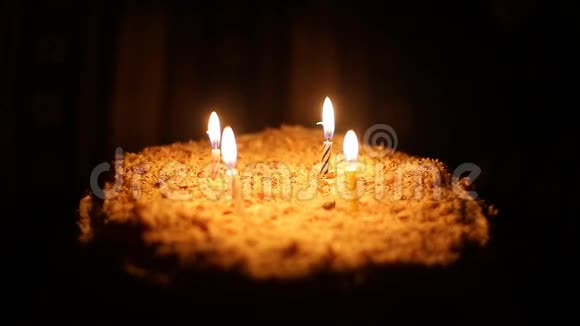 生日快乐蛋糕视频的预览图