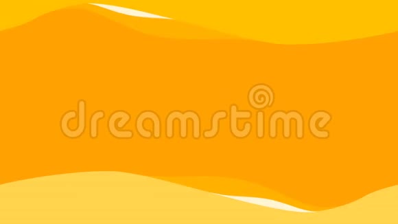 橙色波浪背景视频的预览图