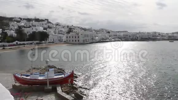 希腊岛屿米科诺斯视频的预览图
