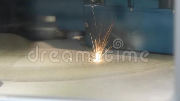 金属激光烧结机3D打印机打印金属视频的预览图