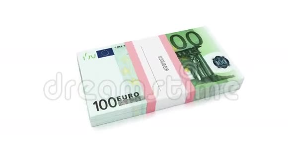 包100欧元钞票视频的预览图