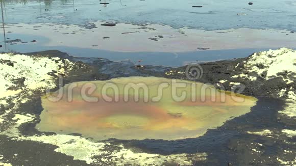 以前在奥斯特拉瓦油泻湖倾倒有毒废物视频的预览图