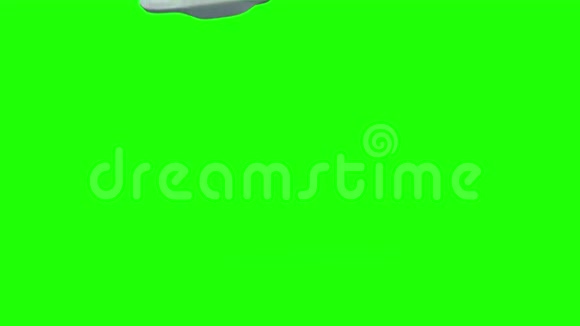 女式飞车未来的运输4k绿色屏幕镜头视频的预览图