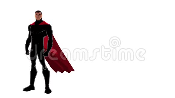 超级英雄黑白色视频的预览图