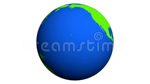 白色背景下的环球动画视频的预览图