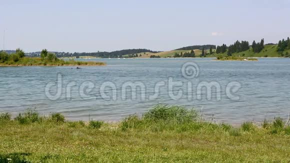 巴伐利亚的弗根塞湖在夏天视频的预览图