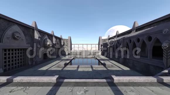 城堡的3CG渲染视频的预览图