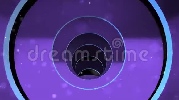 紫圈到爱隧道为循环视频的预览图