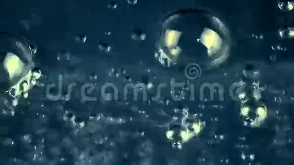 水油气泡背景视频的预览图