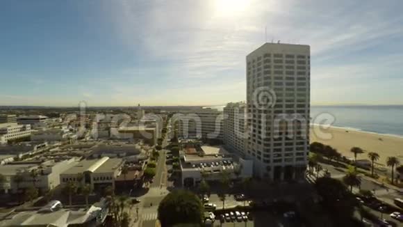 洛杉矶空中圣莫尼卡视频的预览图