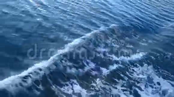 大海中的水波视频的预览图