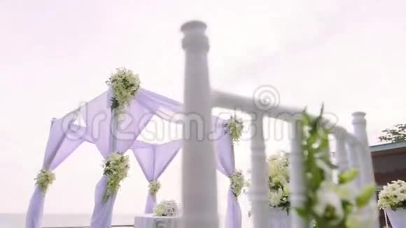 婚礼背景细节视频的预览图