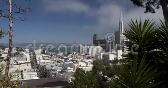 旧金山全景市中心景观视频的预览图