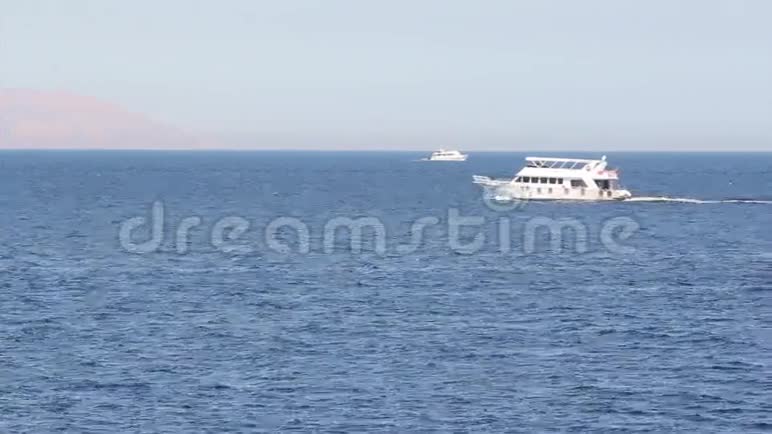 埃及白色游艇视频的预览图