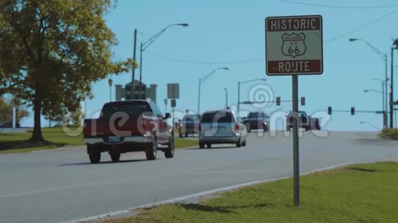 历史上著名的66号公路在俄克拉荷马视频的预览图
