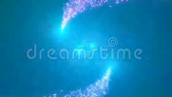 抽象彗星螺旋背景动画视频的预览图