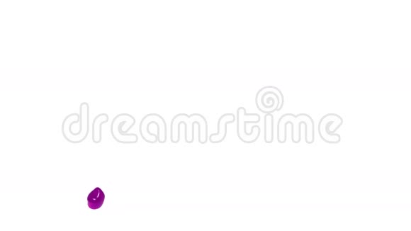 紫色流体在运动慢动作爵士视频的预览图
