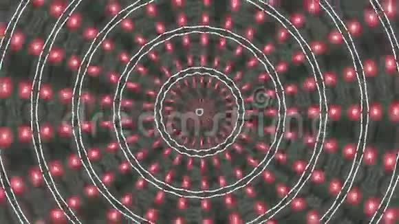 红色旋转抽象背景视频的预览图