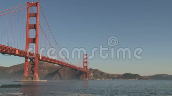 旧金山的金门大桥视频的预览图