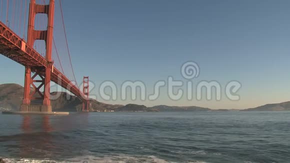 旧金山的金门大桥视频的预览图