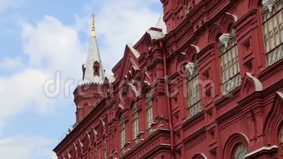 国家历史博物馆俄罗斯莫斯科红场视频的预览图