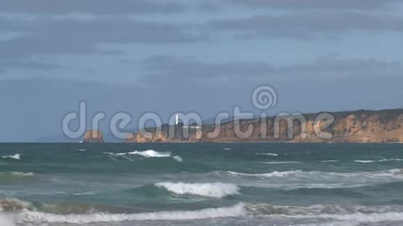 伟大的海洋公路海岸维多利亚澳大利亚视频的预览图