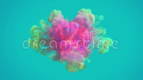 彩色烟雾爆炸视频的预览图