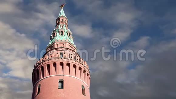 克里姆林宫的视野莫斯科俄罗斯视频的预览图
