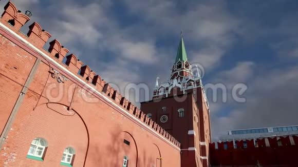 克里姆林宫的视野莫斯科俄罗斯视频的预览图