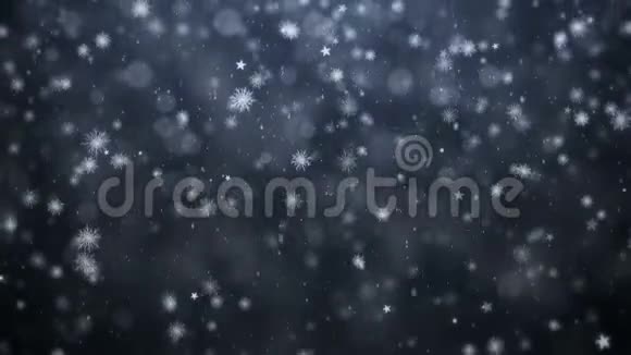 冬季冰冻背景视频的预览图