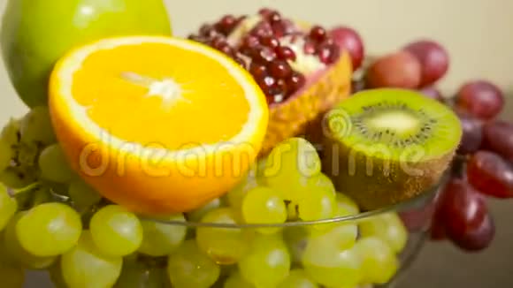 水果特写健康生活方式理念饮食视频的预览图