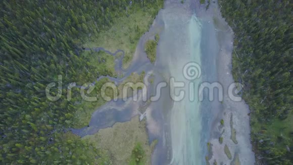 加拿大艾伯塔省班夫国家公园的美丽景观视频的预览图