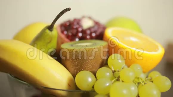 水果特写健康生活方式理念饮食视频的预览图