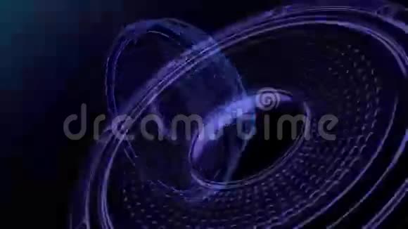维吉音乐动作镜头霓虹灯扬声器3D译文视频的预览图