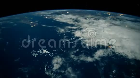 从国际空间站上看到的地球从太空观测到美丽的地球Nasa时间视频的预览图