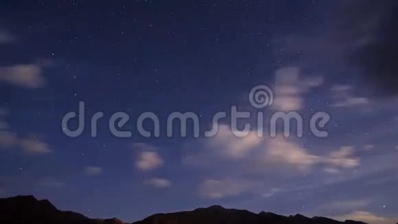 夜空时间流逝视频的预览图